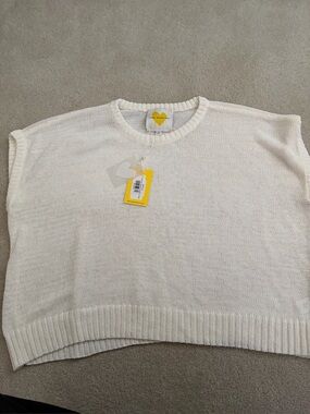 Kerri Rosenthal Summer Vestie Sweater